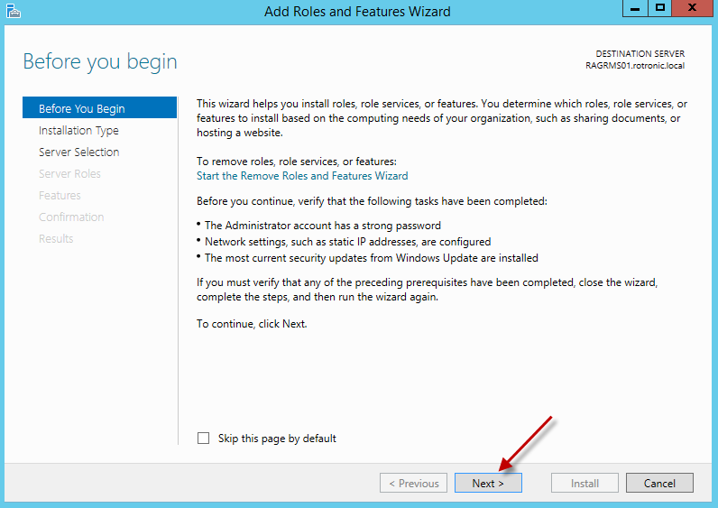 Enable IIS Web Server 2