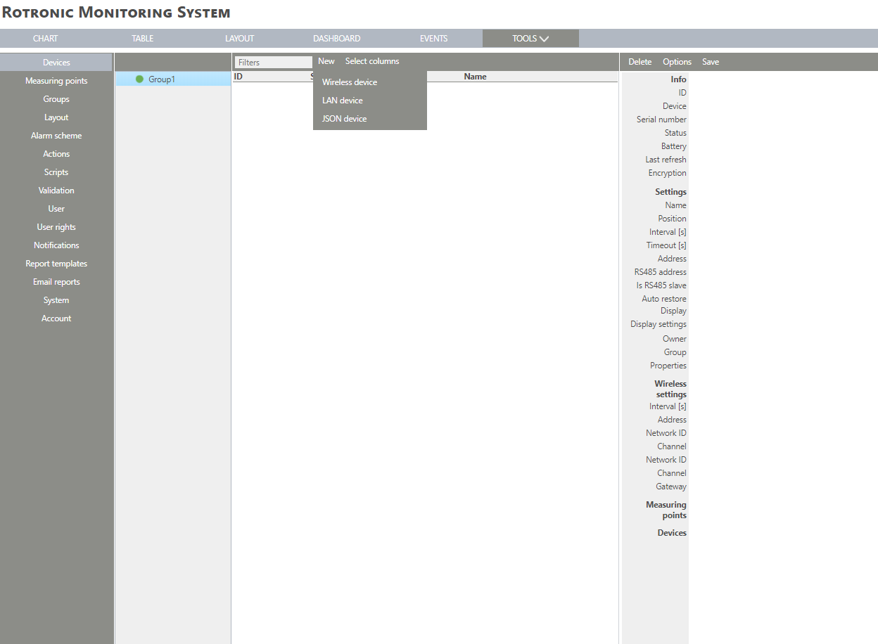 RMS add a device step 2