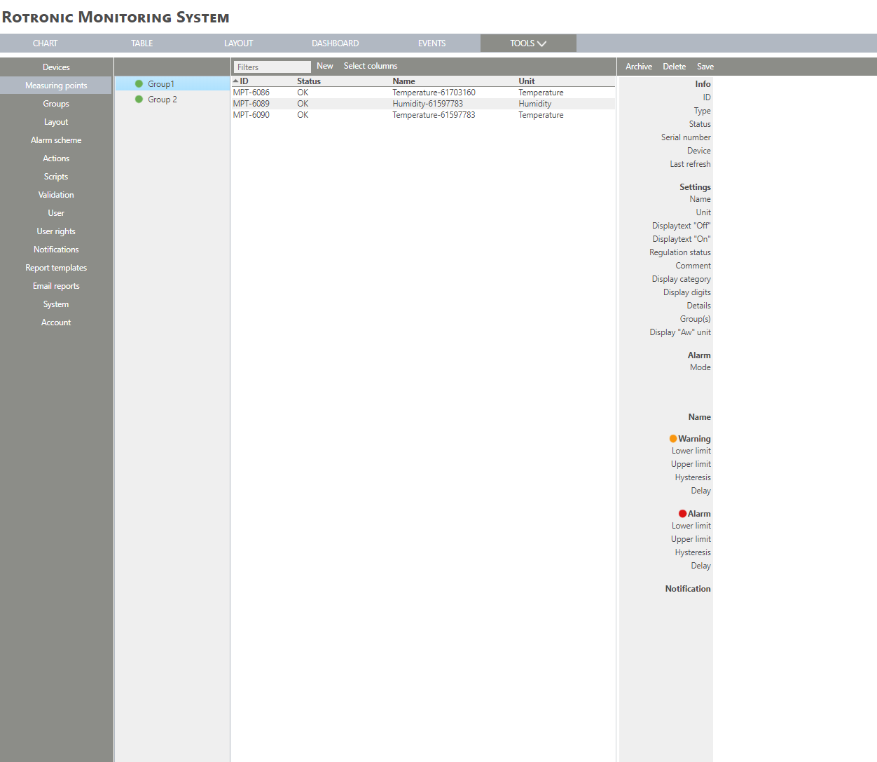 RMS add a psychrometric calculation step 2