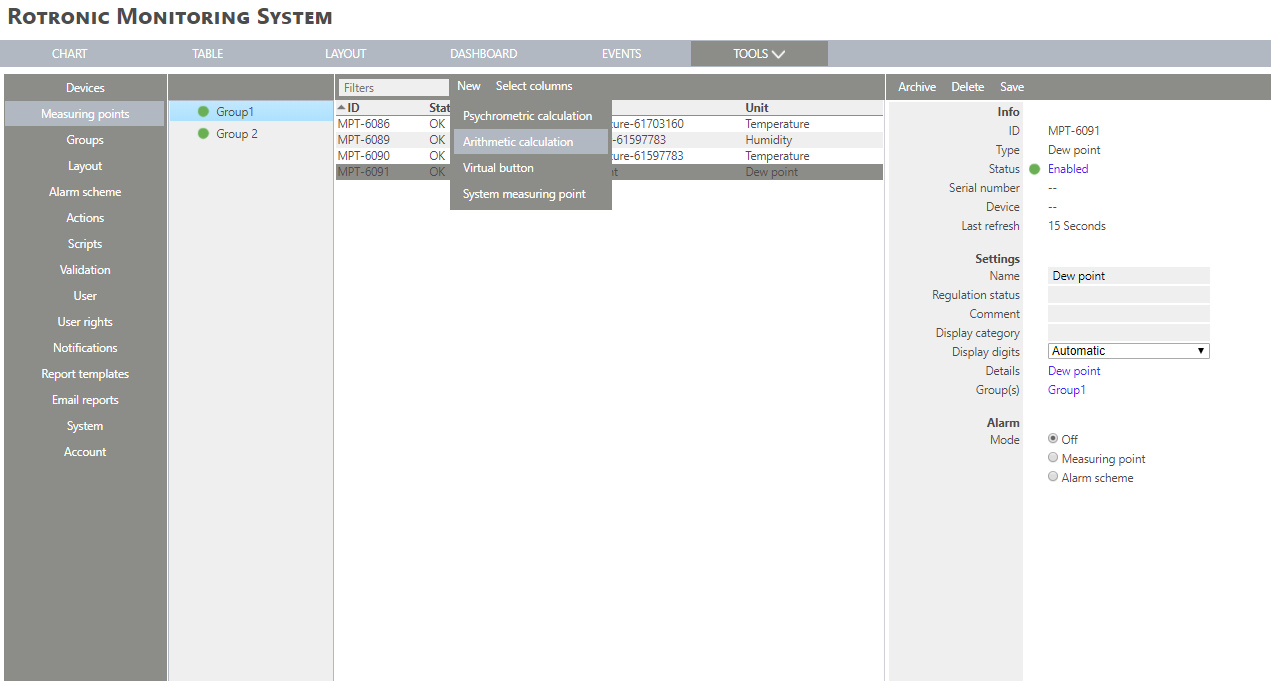 RMS add an arithmetic calculation step 3