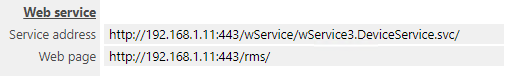 Webservice IP