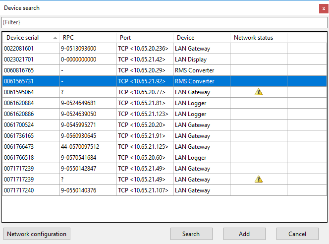 add a converter via rms-config 2