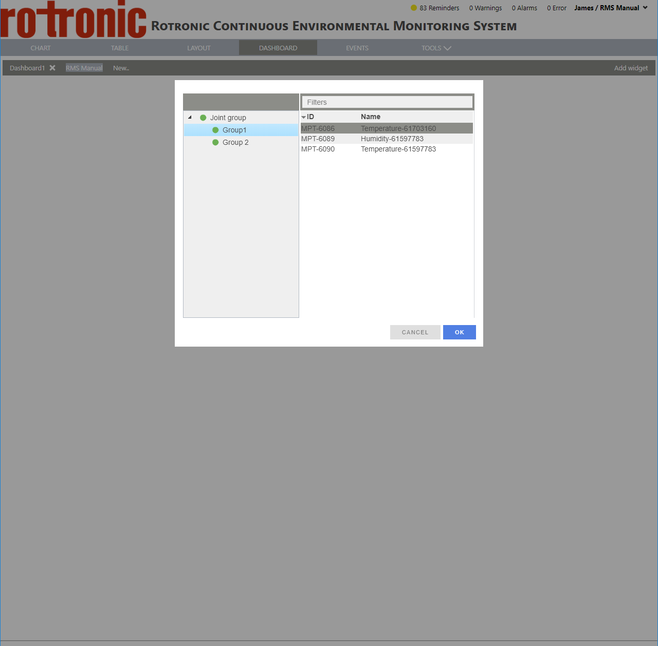 add widget value 1