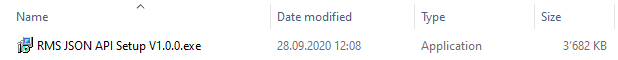 api installer 2