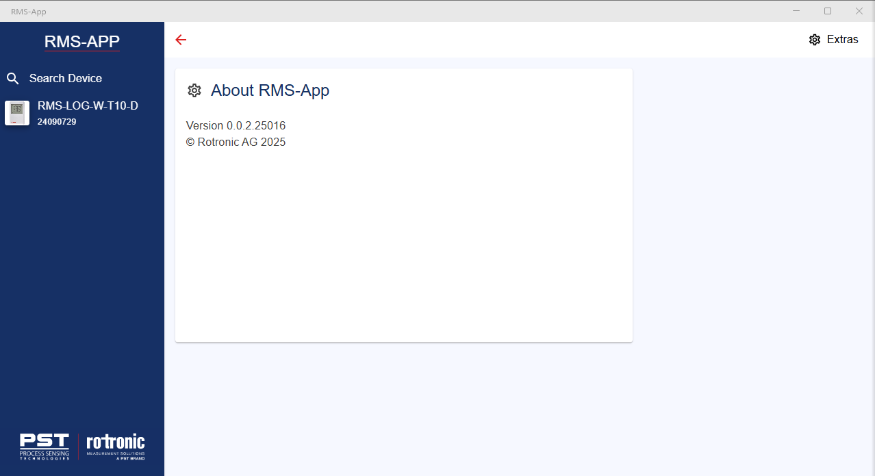 rms-app about