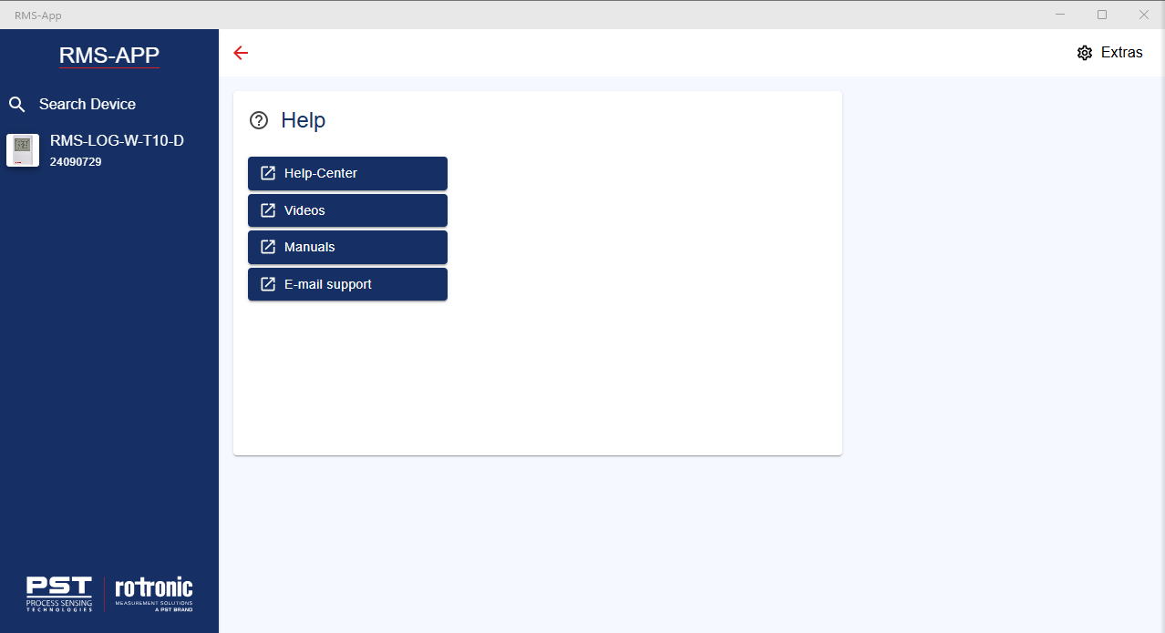 rms-app help